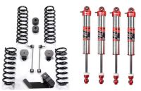 JK 2.5" Lift Kit with STR Rebound Adjustable Shocks